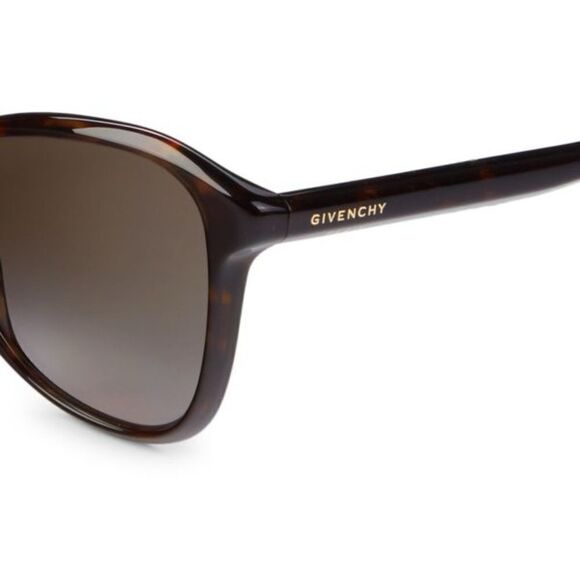NWT Givenchy Black Oversized Cat Eye Sunglasses with Gradient Lens. - Picture 5 of 8